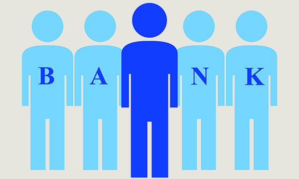 Bank staff