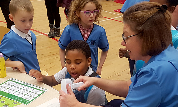 boys and girls dress up in nurse's uniform