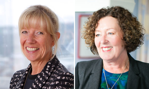 Hilary Chapman and Jackie Daniel