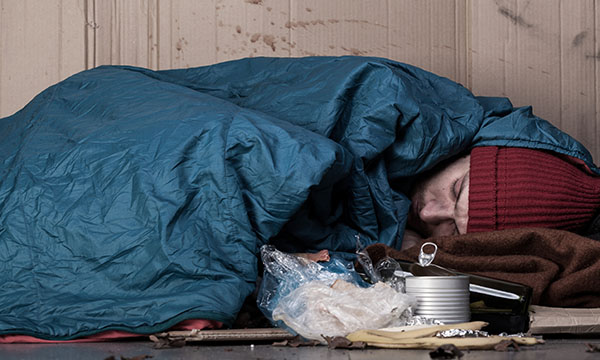 homeless