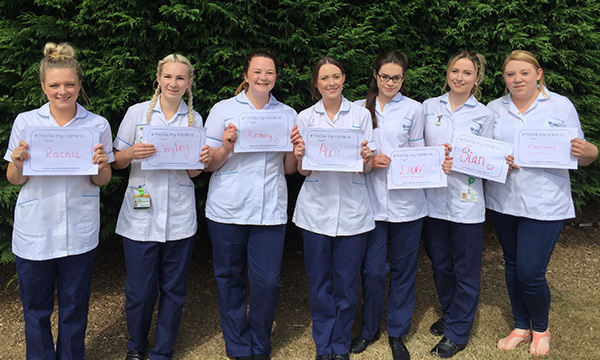 #hellomynameis graduates