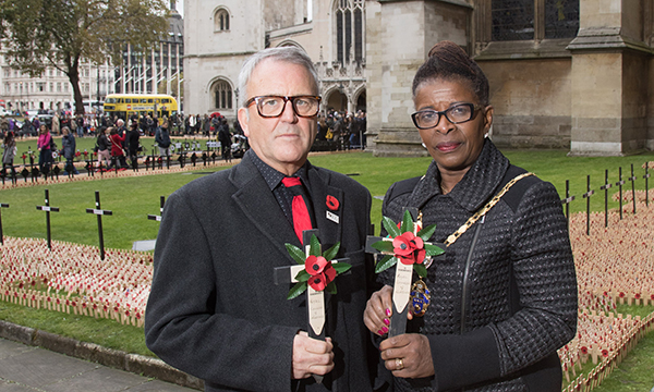 Gordon Lees and Cecelia Anim