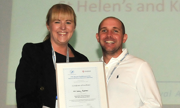 Michelle Croxton and Gary Barker