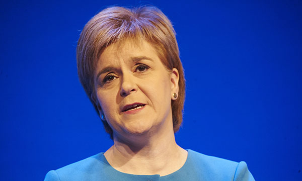 First minister of Scotland Nicola Sturgeon