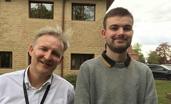 Paul Chesnaye and Jake Flint