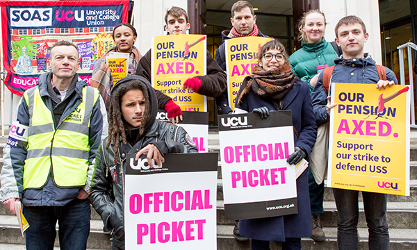 SOAS picket