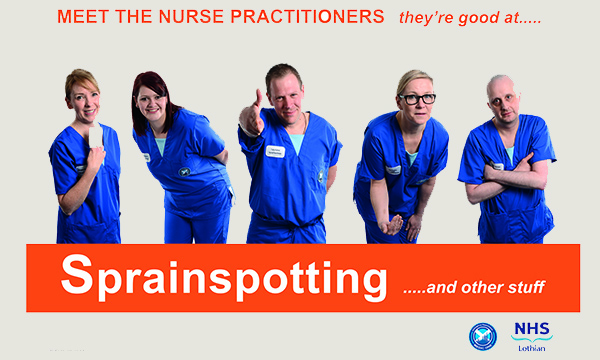 SPRAINSPOTTING poster