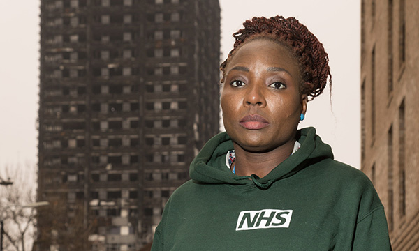 Grenfell Tower outreach team member Sandra Ifidon Osagiede
