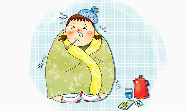 Sickness illustration