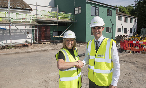 Sue Sutton and Ian Moston