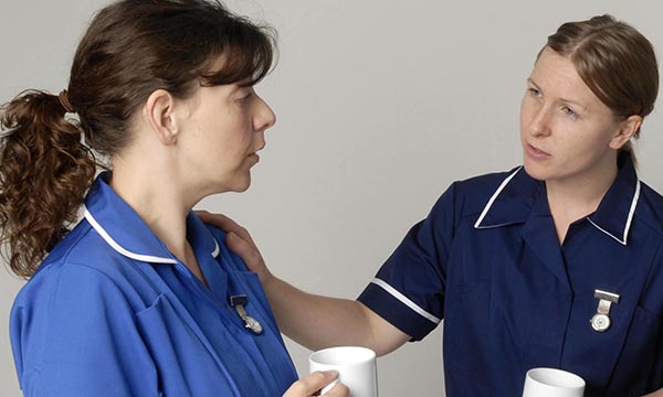 Supporting a colleague