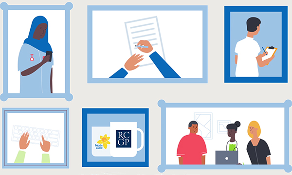 Multidisciplinary team illustration