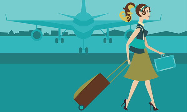 Travel Scholarship illustration