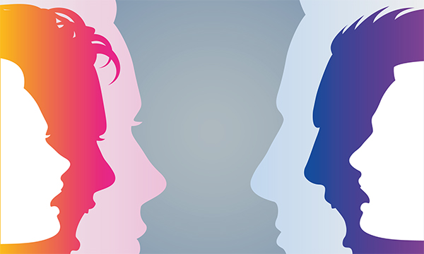 Witnessing violence illustration