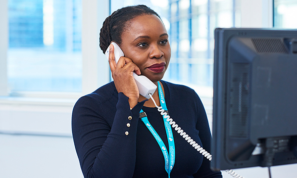 Picture of an Admiral Nurse. While the NHS is hailed as heroic, other areas of health and care have felt ignored