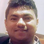 Nurse Anujkumar Kuttikkottu Pavithran, who has died with COVID-19