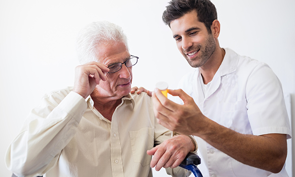 Nursing support during treatment of multiple myeloma with proteasome inhibitors