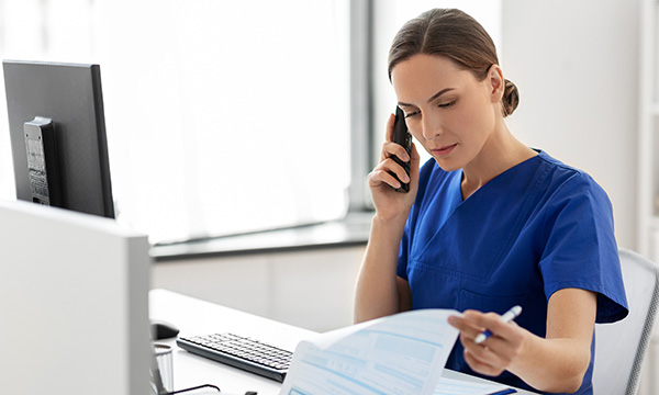 Managing challenging conversations by telephone with people living with cancer