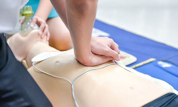 There are concerns about mental health nurses’ preregistration education and training, suggesting it does not prioritise mental health-specific skills and knowledge: CPR training with a manikin