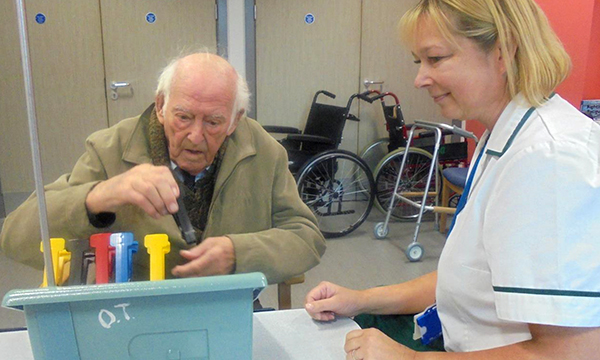 Developing a holistic, multidisciplinary community service for frail older people