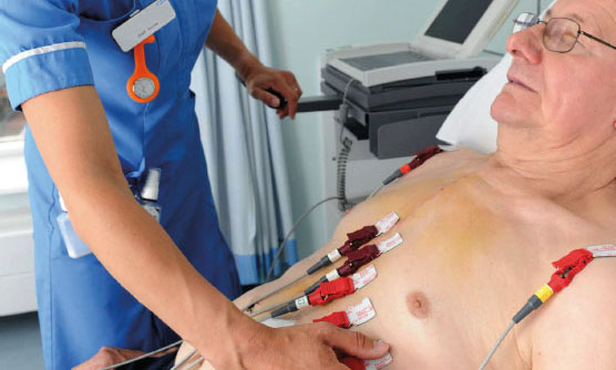 Heart attack patient