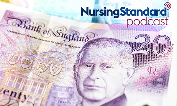 Picture of a £20 note. The 2025-26 pay award of 3.6% for NHS nursing staff is being scrutinised by unions.