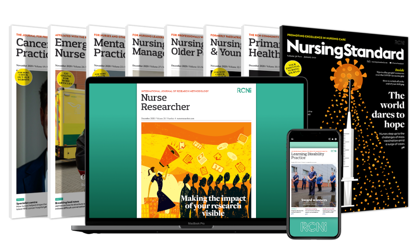 RCNi nursing journals