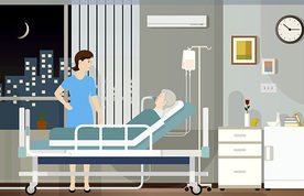 night shift on a ward