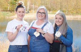 Alice Waddington, Emily Hesketh and Eve Kavanagh