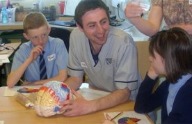 The students are asked ‘questions that are often challenging’