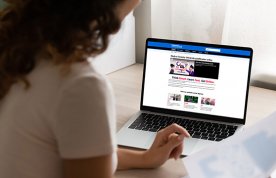 woman studies on a laptop as Coventry University announces UK's first online nursing degrees