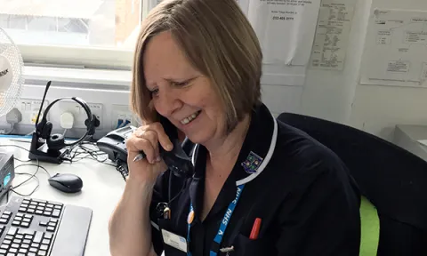 Sally Shaw GP liaison service manager