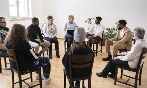 A group consultation for people receiving systemic anticancer therapy