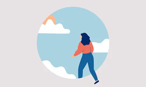 Cancer Nursing Practice provides critical content that is appropriate, comprehensive and easy to read, but is always open to suggestions from readers. Illustration shows someone stepping away, which consultant editor Carole Farrell is doing after 15 years