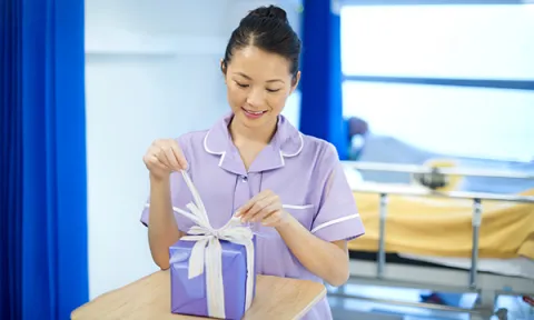 A gift might seem trivial, but the consequences of a nurse accepting it could be significant