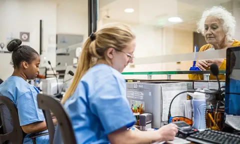 Exploring the role of receptionists in emergency departments: a scoping review