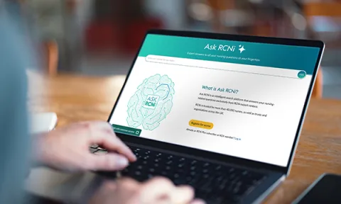 Ask RCNi, our new AI-powered tool, delivers evidence-based answers that summarise RCNi content and highlight references to explore