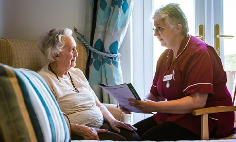 Exploring place-based care and the role of the community matron in delivering proactive frailty care