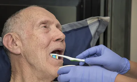How to undertake effective mouth care in adults who require support