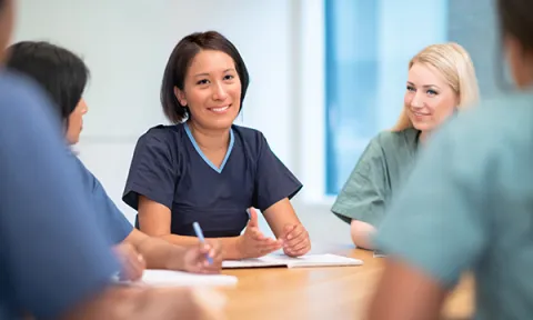 Using emotional intelligence to develop and lead collaborative nursing teams
