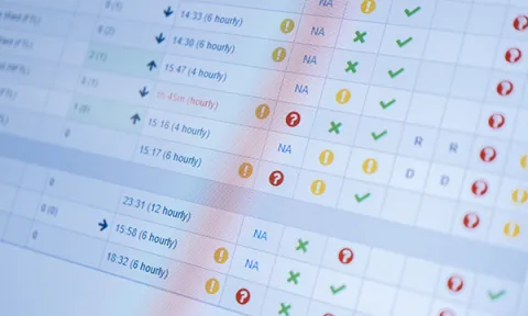 Improving flexible working through electronic team rostering in 24-hour care settings