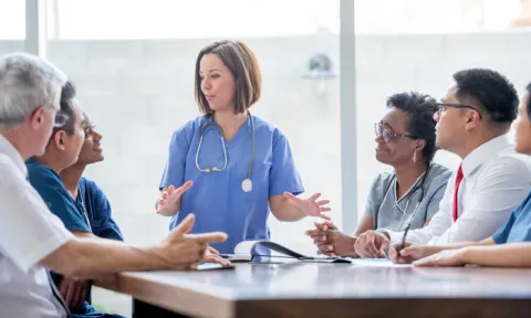 Presenting to a committee