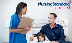 Paediatric early warning system: nurse with child and parent