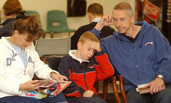 Hospital waiting room