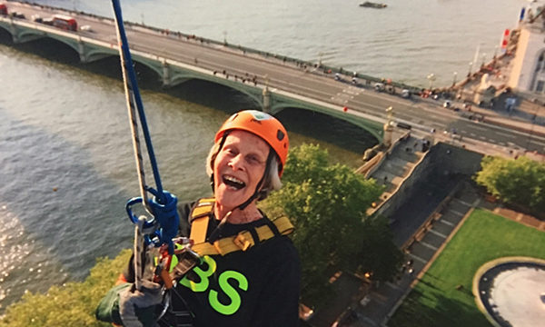 Sue Smith abseil