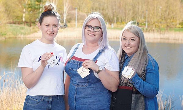 Alice Waddington, Emily Hesketh and Eve Kavanagh