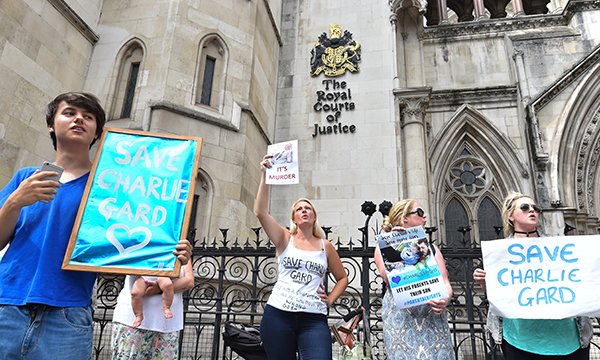 Charlie Gard protest