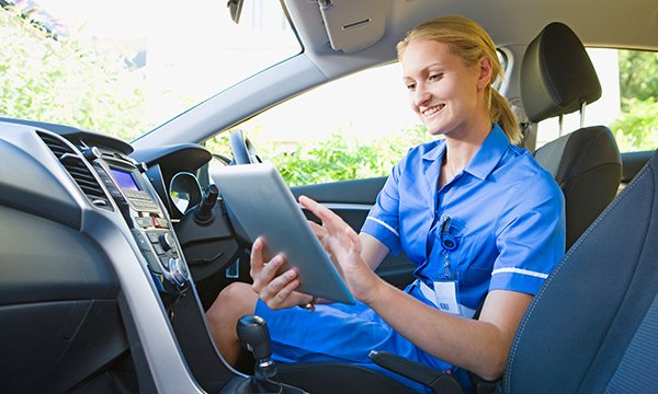 Free parking for community nurses