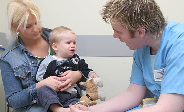 Child in A&E