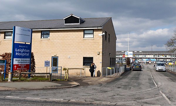 Leighton Hospital, where nurses’ shift patterns will be changed from October